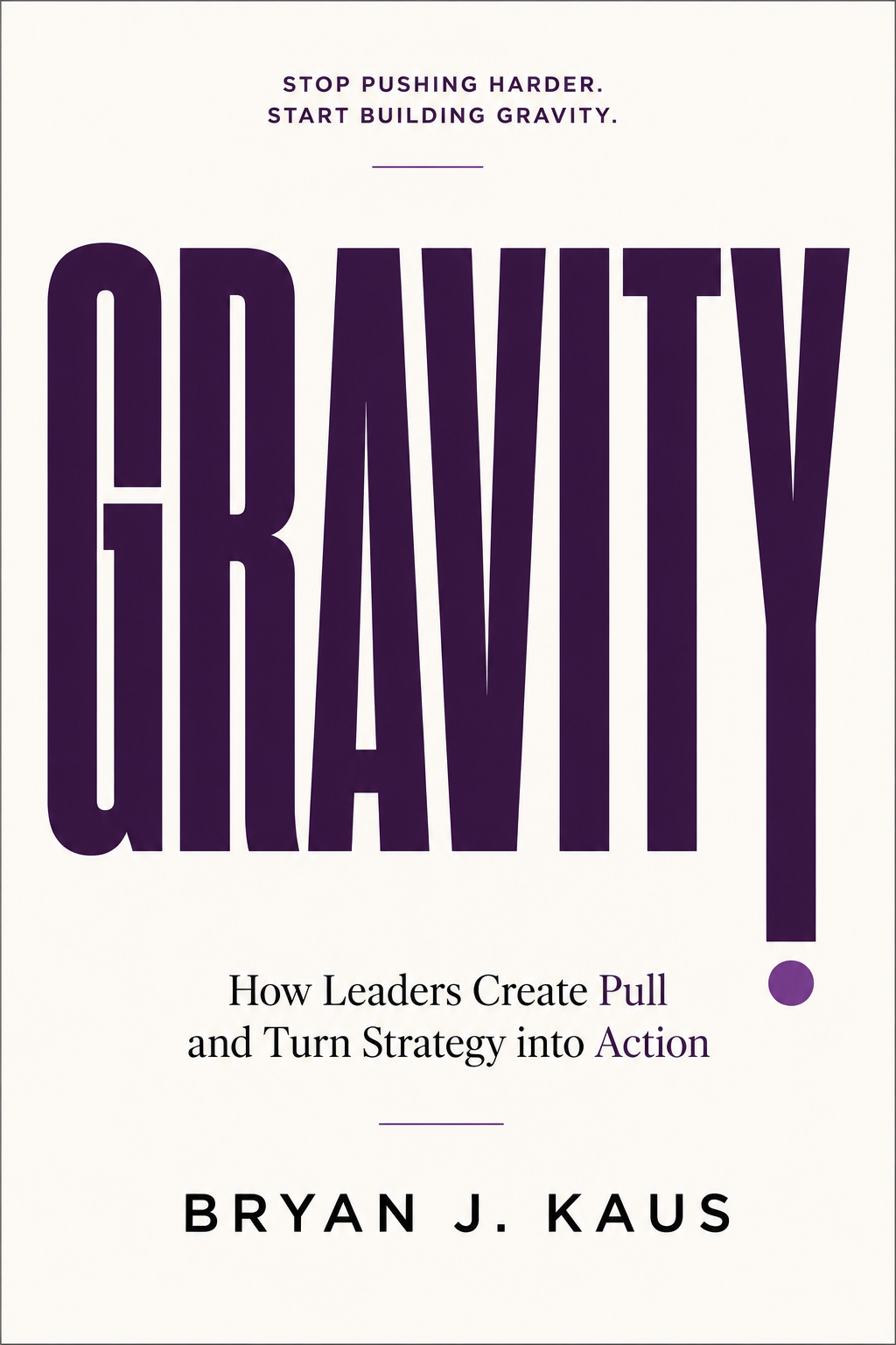 Gravity — book cover